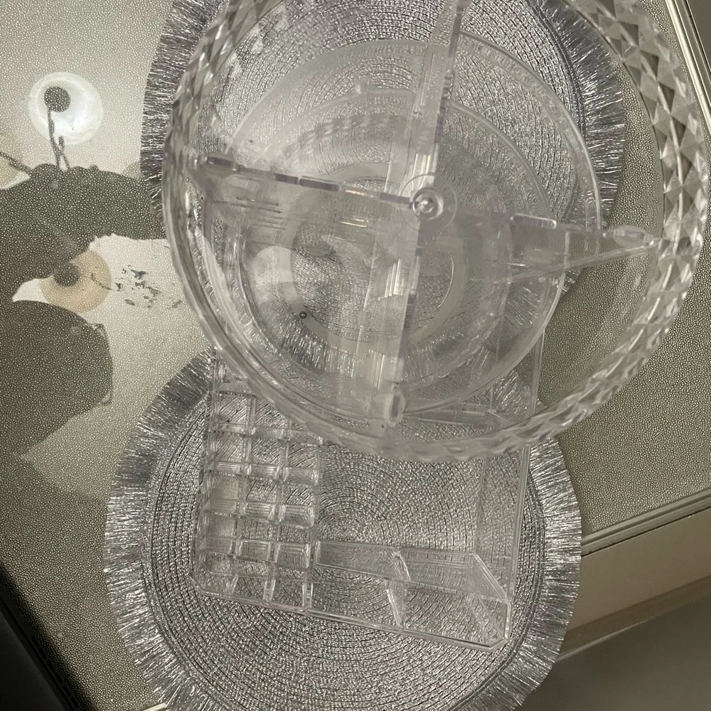 Clear Rotating Makeup Organizer
